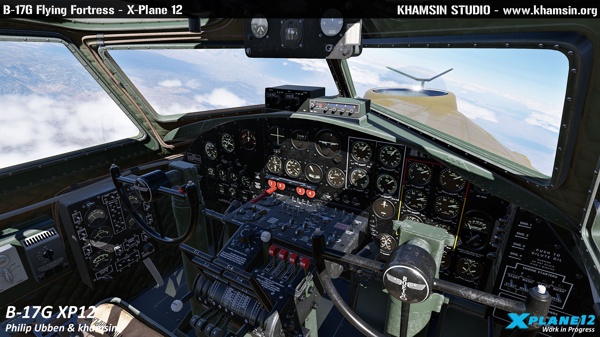 B-17G Flying Fortress - X-Plane 12