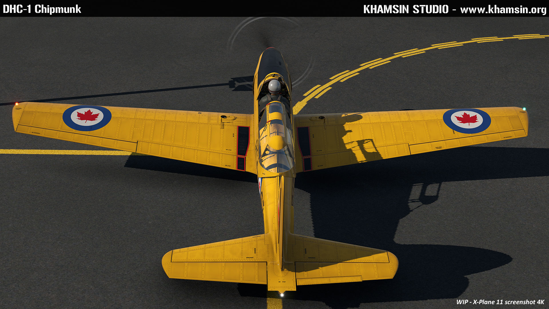 DHC-1 Chipmunk - X-Plane 11/12