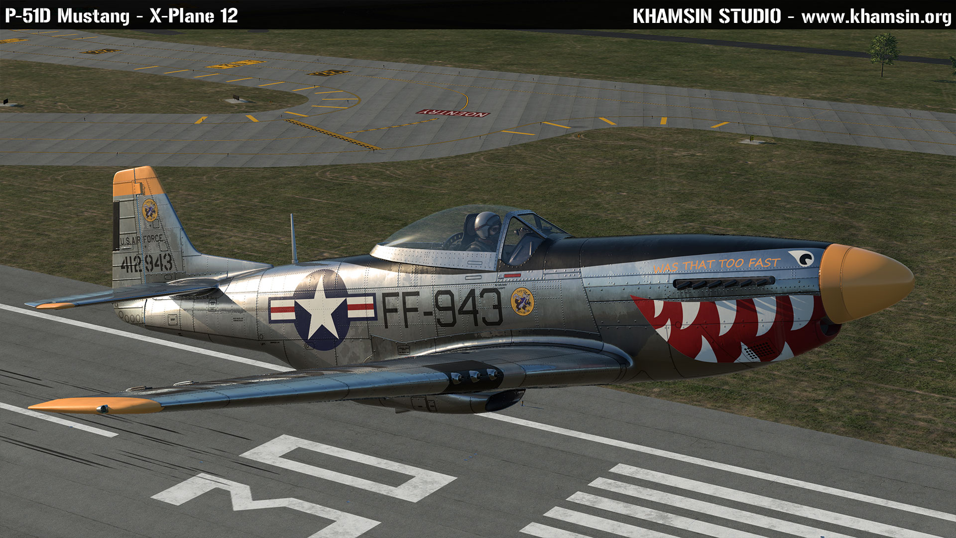 North American P-51D Mustang - X-Plane 11/12