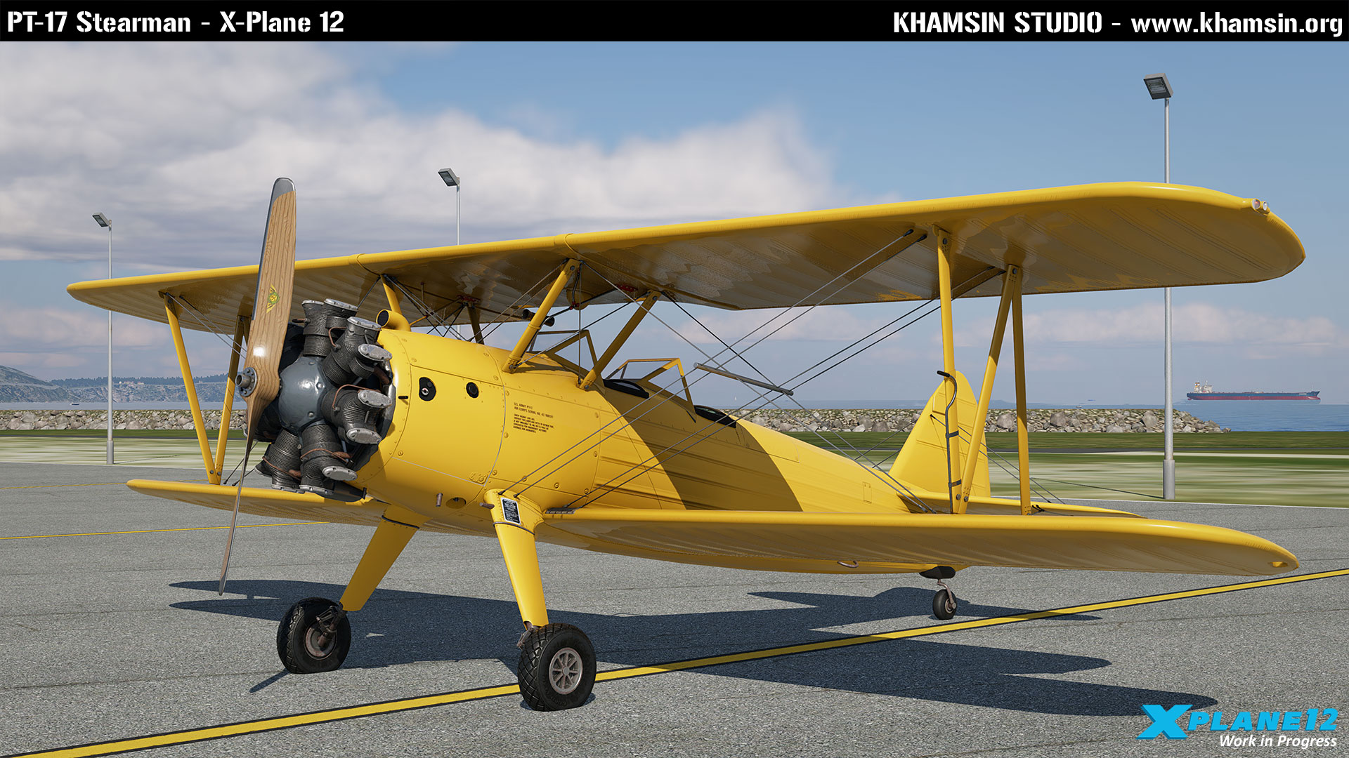 PT-17 Stearman - X-Plane 12