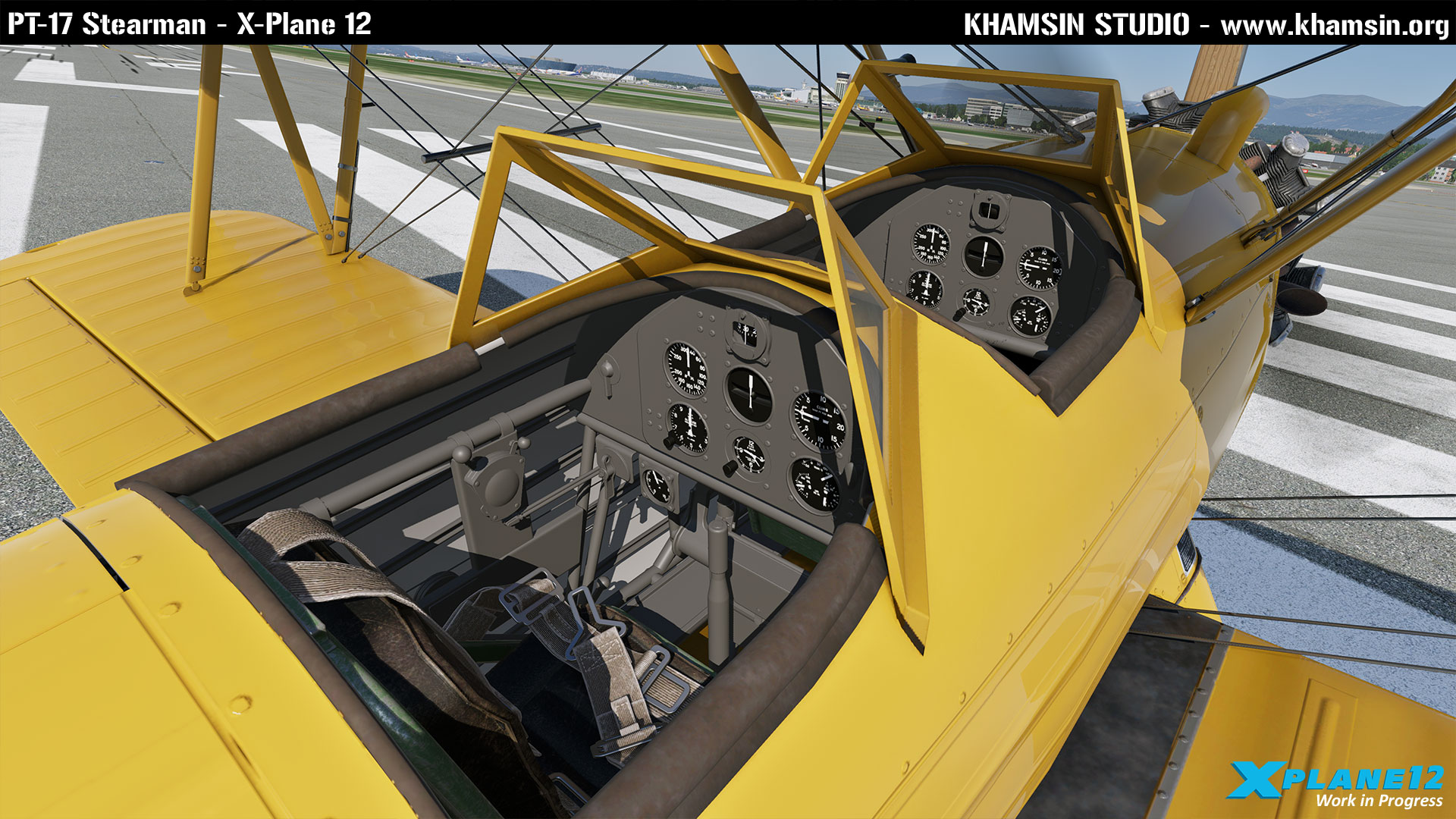 PT-17 Stearman - X-Plane 12