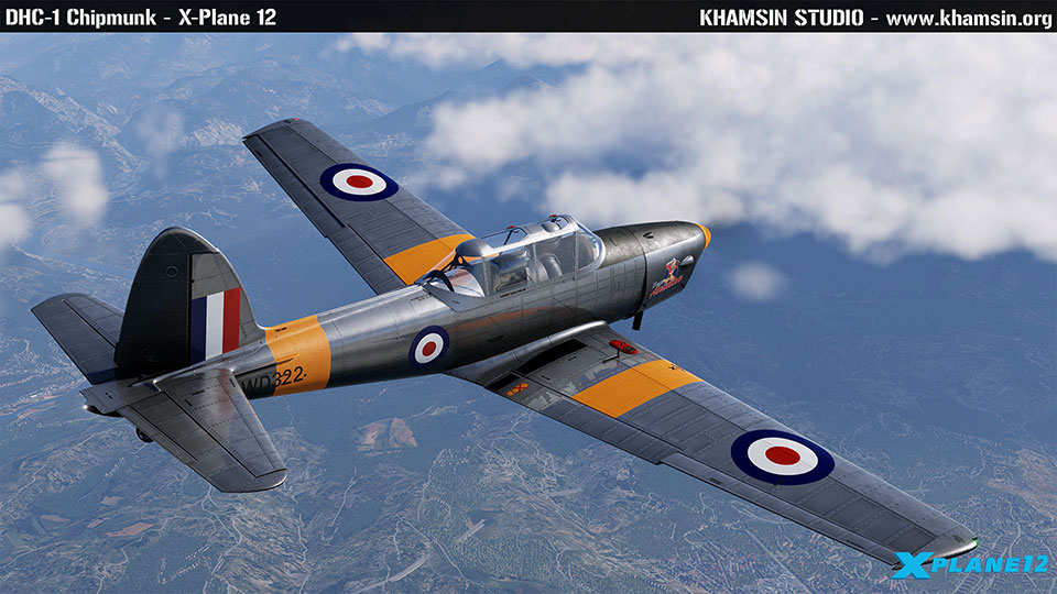 DHC-1 Chipmunk - X-Plane 11/12